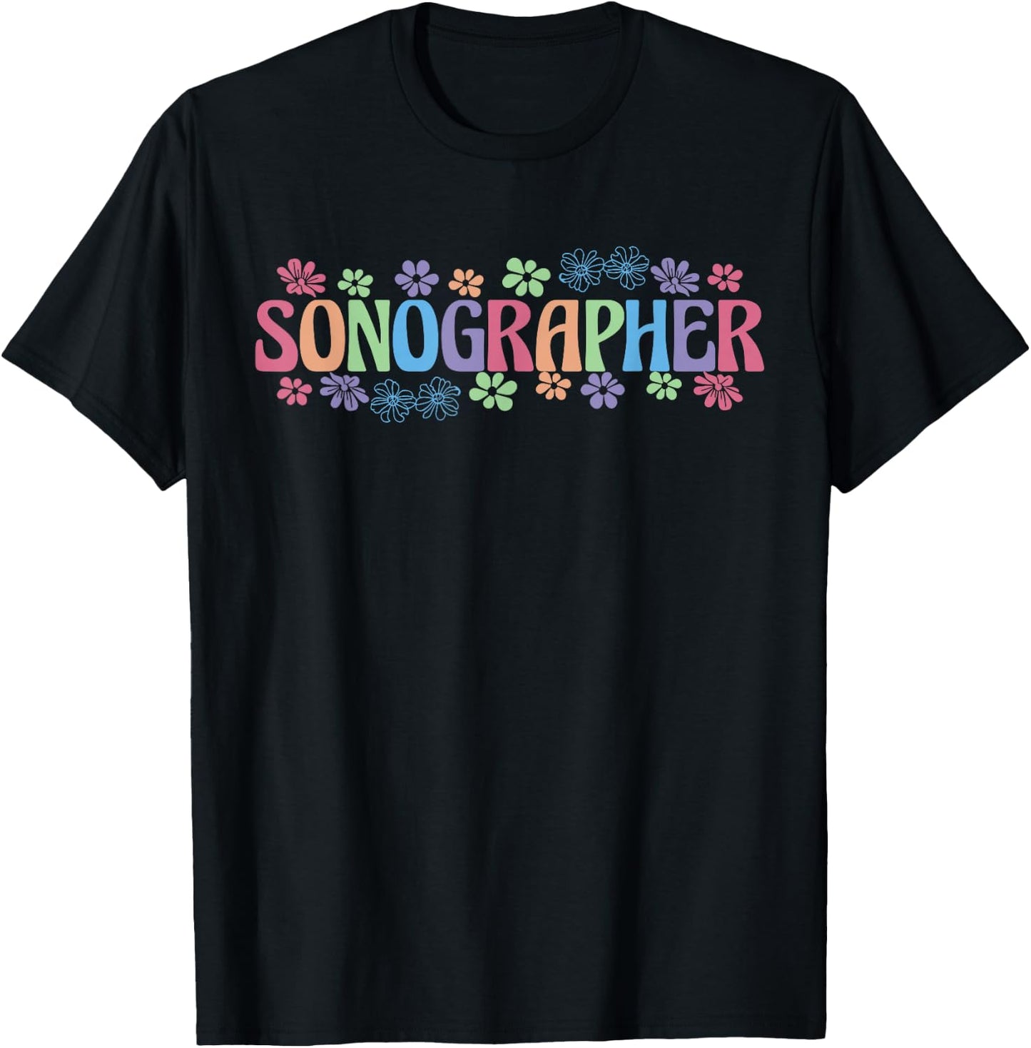 Ultrasound Nurse Sonography T-Shirt - T-Shirt | Black