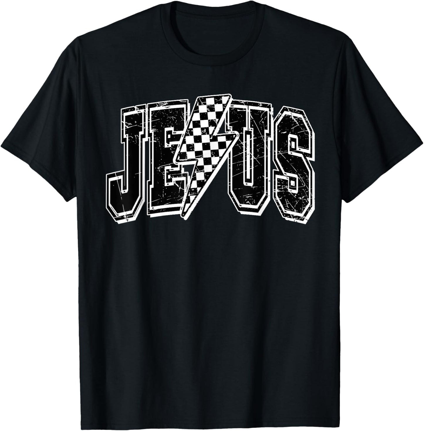 Funny Groovy Christian Faith Religious T-Shirt - T-Shirt | Black