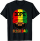 Black Father With Cap Dope Black Dad Father's Day Juneteenth T-Shirt - T-Shirt | Black