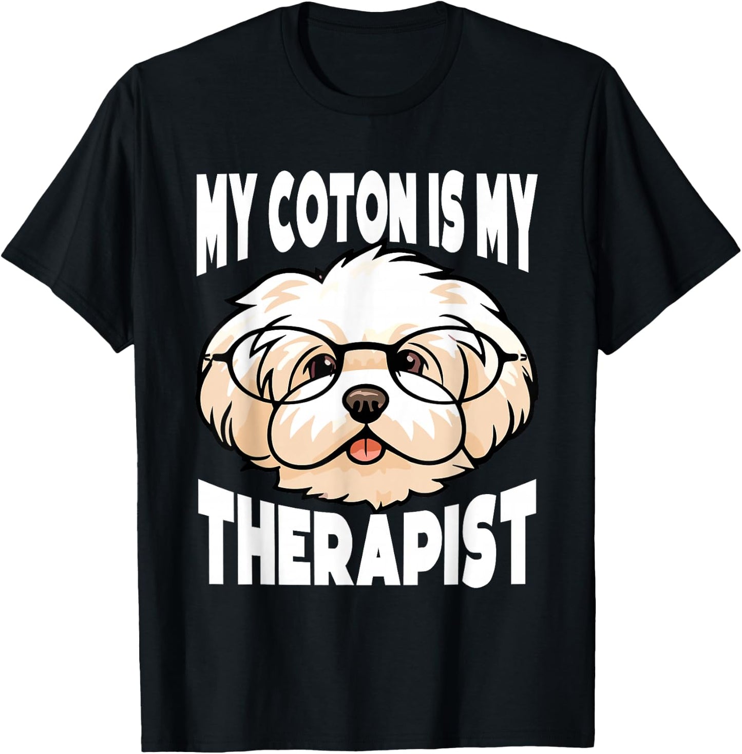 Coton De Tulear Owner Funny Dog Lover Coton De Tulear T-Shirt - T-Shirt | Black