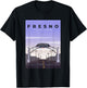 Fresno Welcome Arch Fresno California Souvenir T-Shirt - T-Shirt | Black