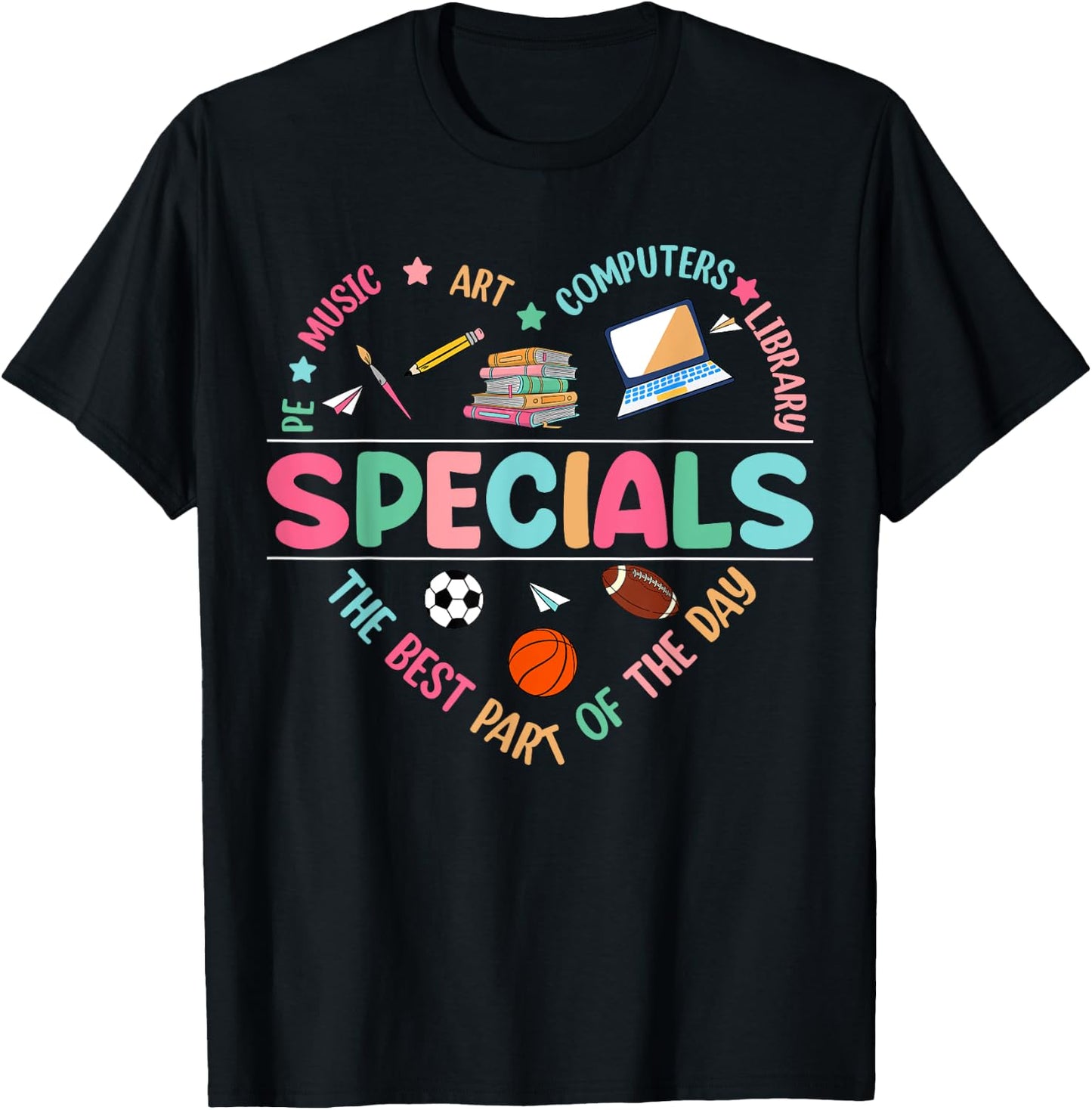 Specials The Best Part Of The Day T-Shirt - T-Shirt | Black