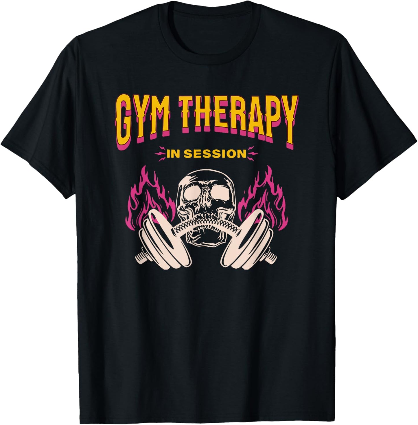 Gym Therapy in Session T-Shirt - T-Shirt | Black