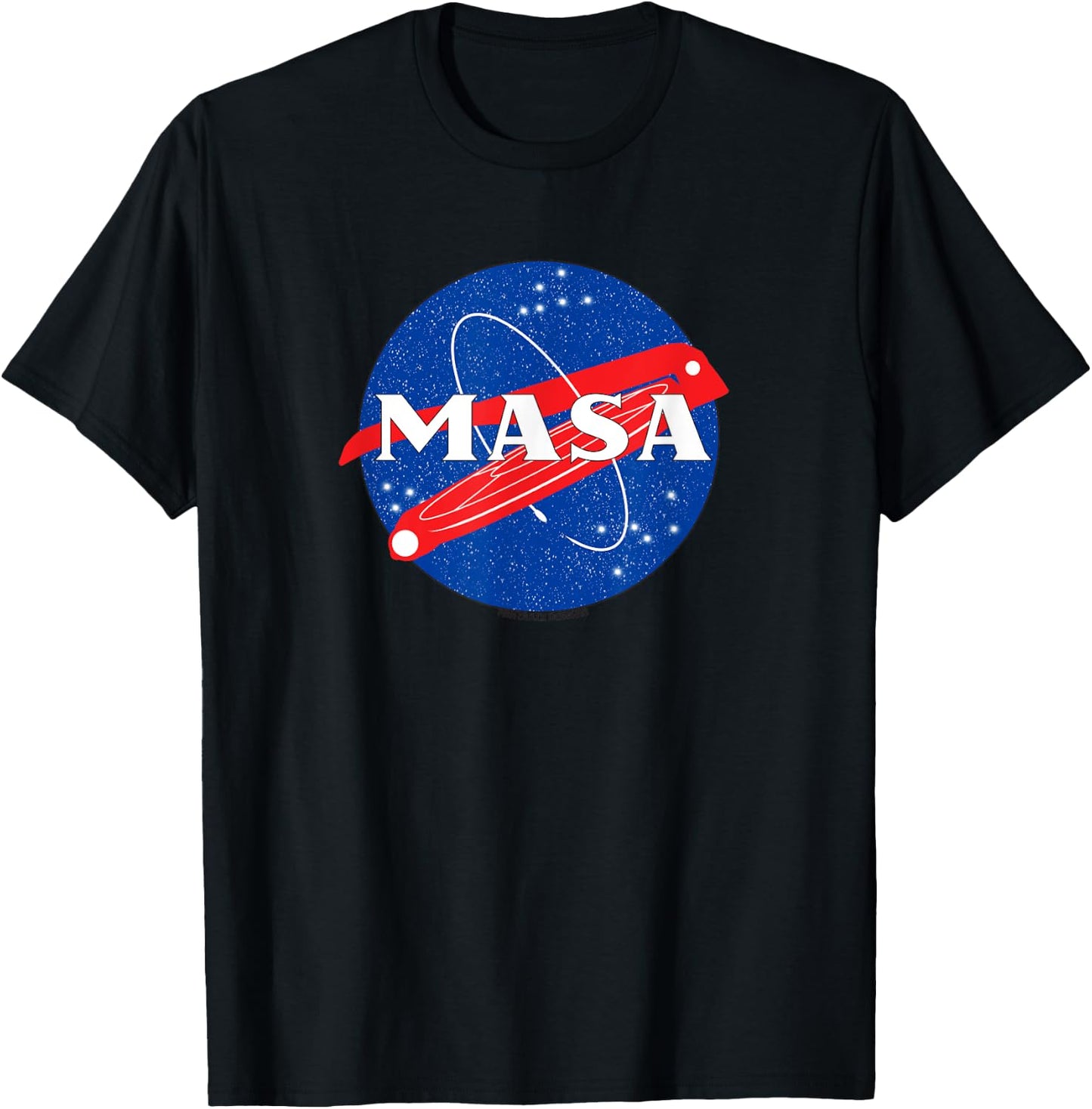 MASA design - Celebrate your love for space and tortillas! T-Shirt - T-Shirt | Black