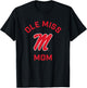 Ole Miss Rebels Arched Mom T-Shirt - T-Shirt | Black