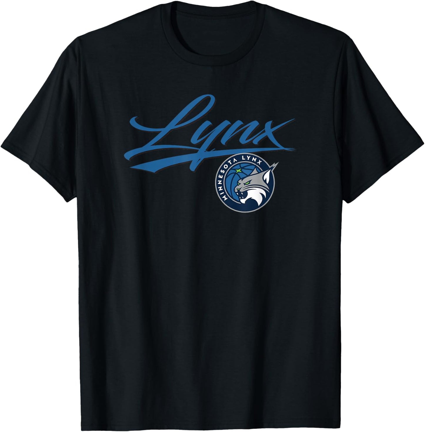 WNBA Minnesota Lynx Officially Licensed , Small, Black T-Shirt - T-Shirt | Black