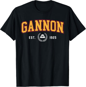 Gannon University Retro Men Women T-Shirt - T-Shirt | Black