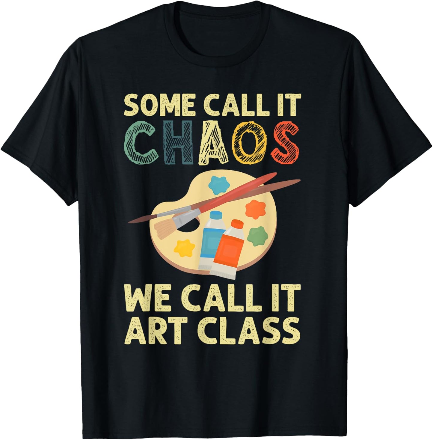 Art Teacher Design Women Art Teacher Appreciation T-Shirt - T-Shirt | Black