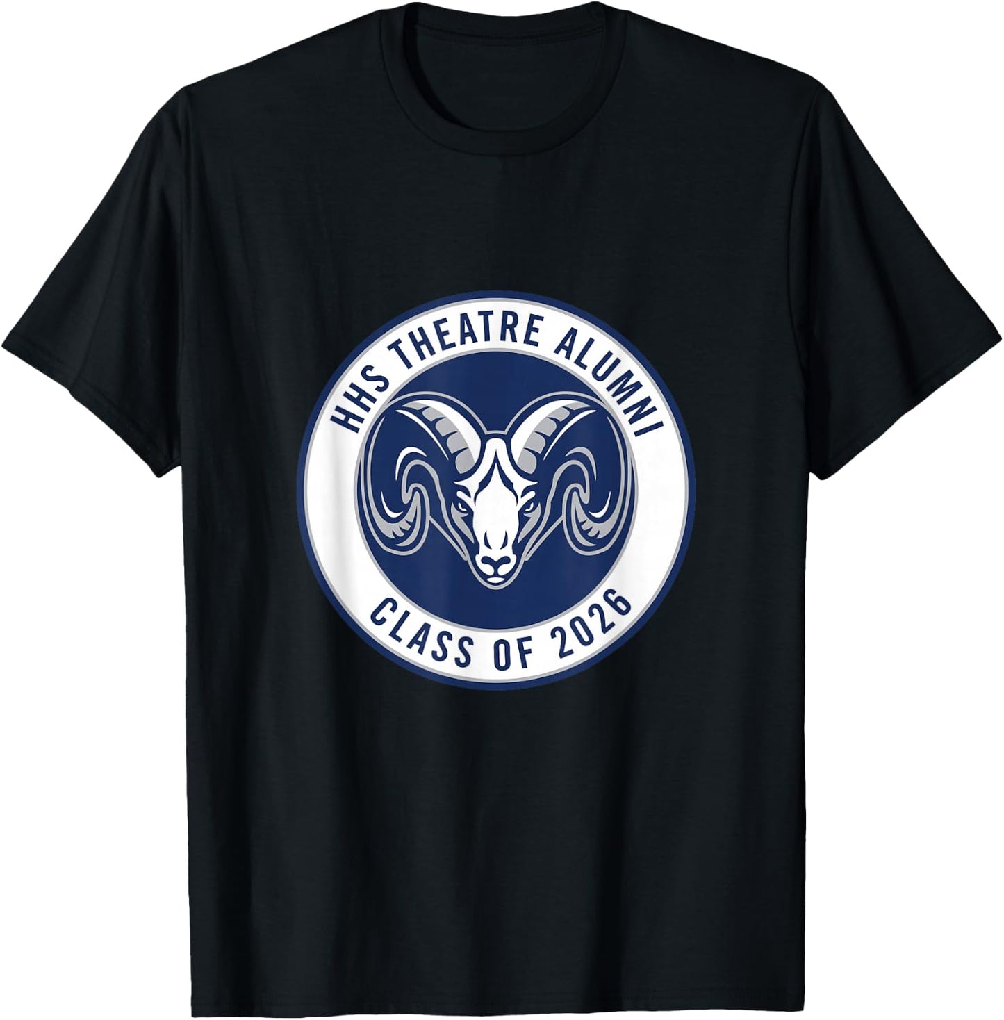 HHS Theatre Alumni 2026 T-Shirt - T-Shirt | Black