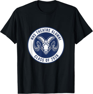 HHS Theatre Alumni 2026 T-Shirt - T-Shirt | Black