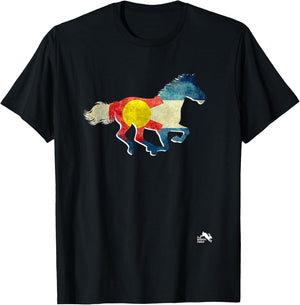 Colorado Horse T-Shirt - T-Shirt | Black