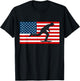 Patriotic Vert Skater Street Skater Skateboarding T-Shirt - T-Shirt | Black