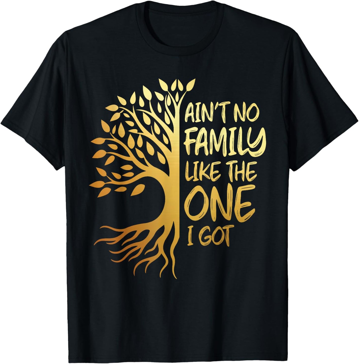 Ant no family like the one i got family tree reunion 2024 T-Shirt - T-Shirt | Black