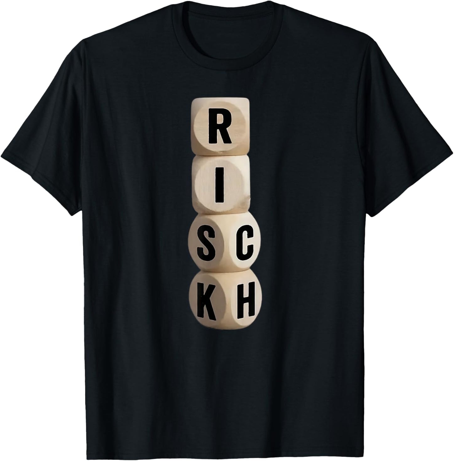 Risk Rich I will be Rich Earn Crypto T-Shirt - T-Shirt | Black