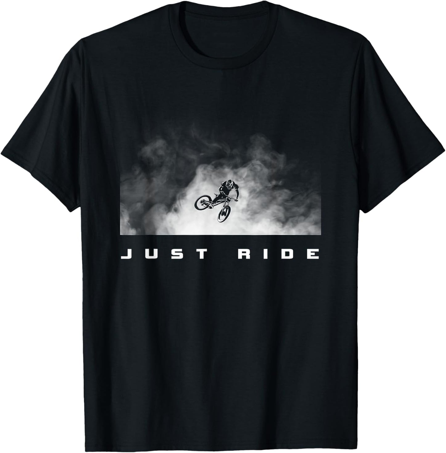 MTB Mountain Bike T-Shirt - T-Shirt | Black