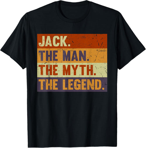 Jack The Man The Myth The Legend - Vintage Gift Jack