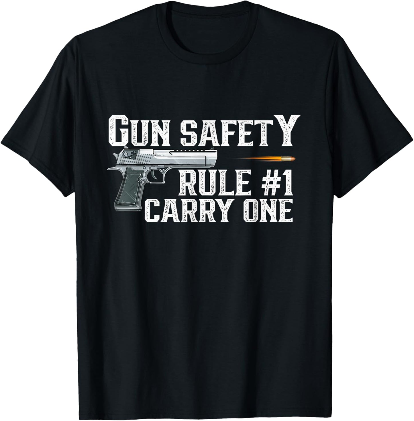 2nd Amendment Gun Safety Rule 1 is Carry One T-Shirt - T-Shirt | Black
