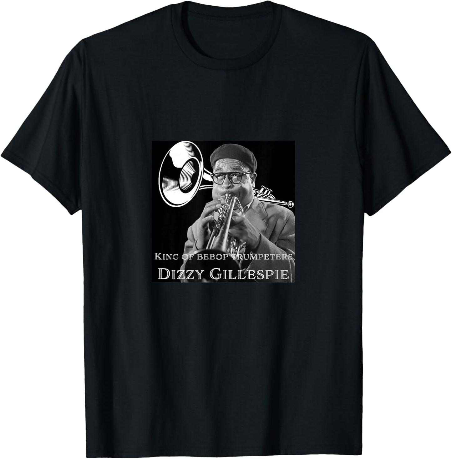Dizzy Gillespie_001 T-Shirt - T-Shirt | Black