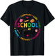 School Cook Women Lunch Lady Cafeteria Worker T-Shirt - T-Shirt | Black