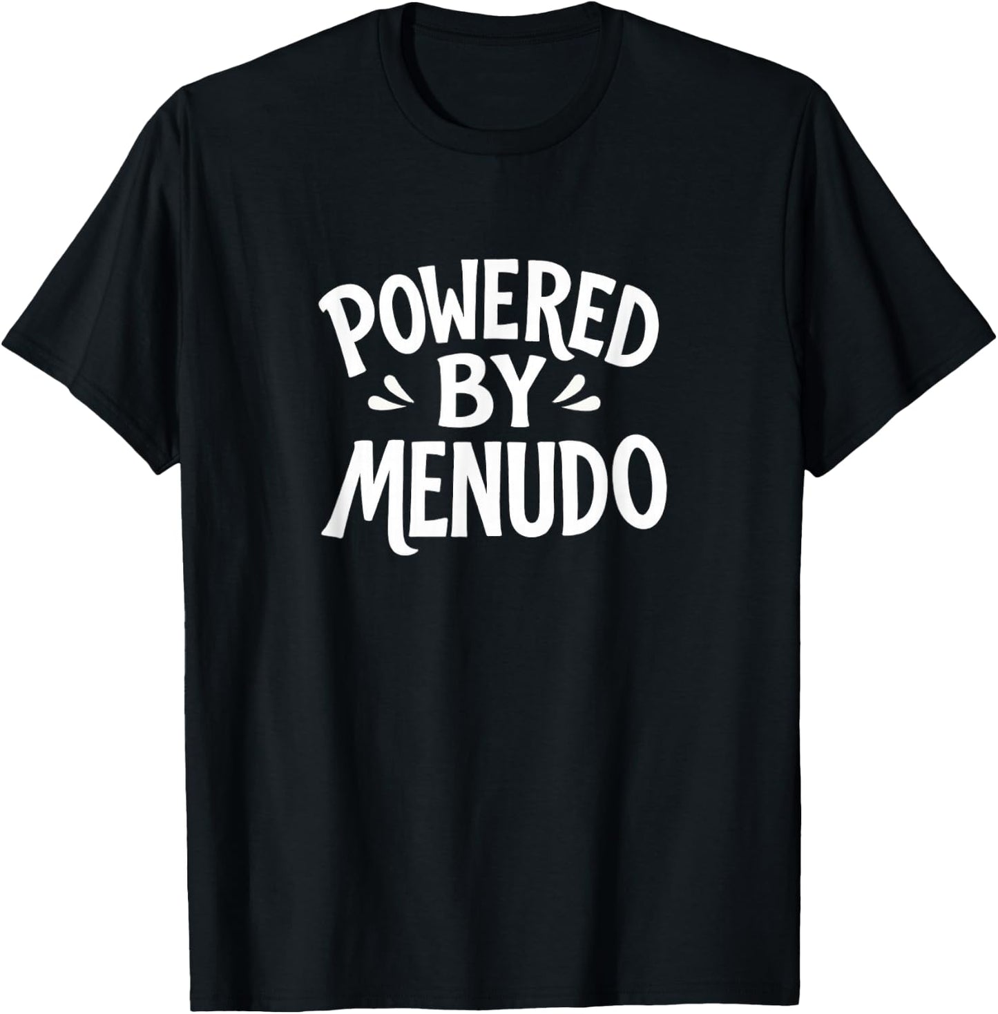 Powered By Menudo T-Shirt - T-Shirt | Black