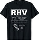 Reid-Hillview Airport San Jose California RHV T-Shirt - T-Shirt | Black