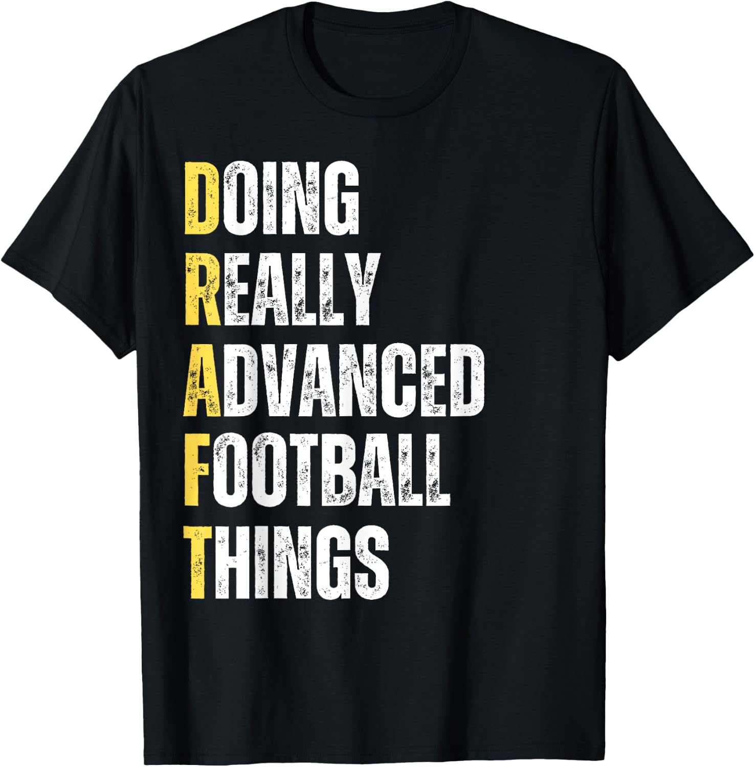 Draft Definition Funny Fantasy Football Draft Night Party T-Shirt - T-Shirt | Black