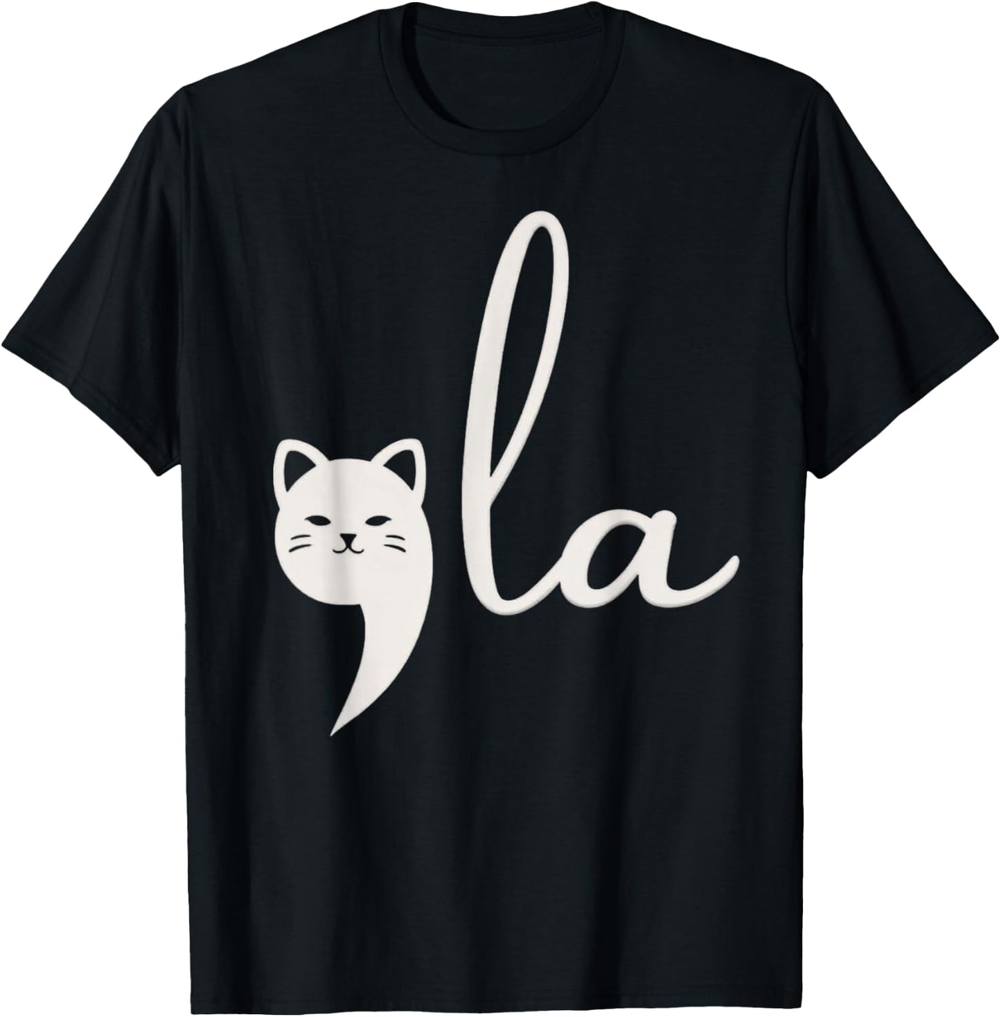 Kamala Harris Comma-La Cat Ladies for Harris T-Shirt - T-Shirt | Black