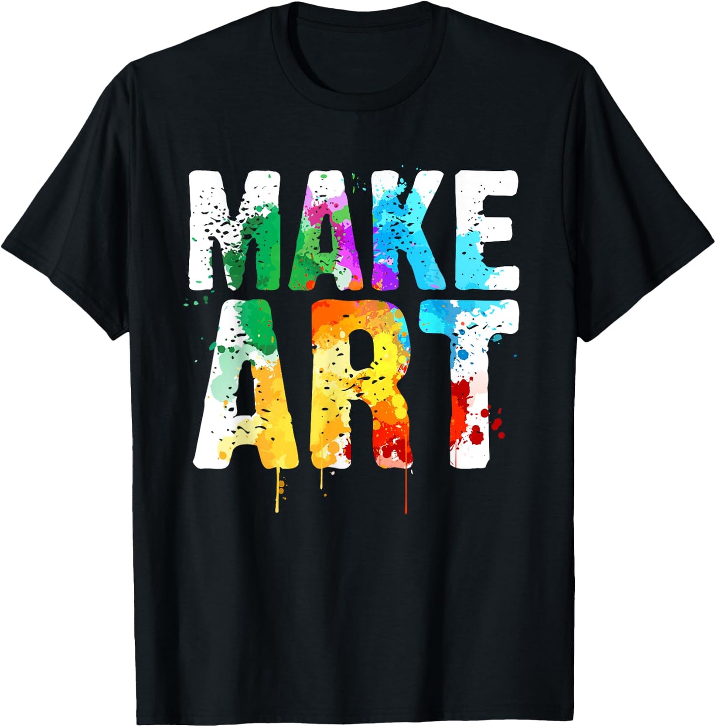 Cool Art Design Women Artists Art Painter Painting T-Shirt - T-Shirt | Black