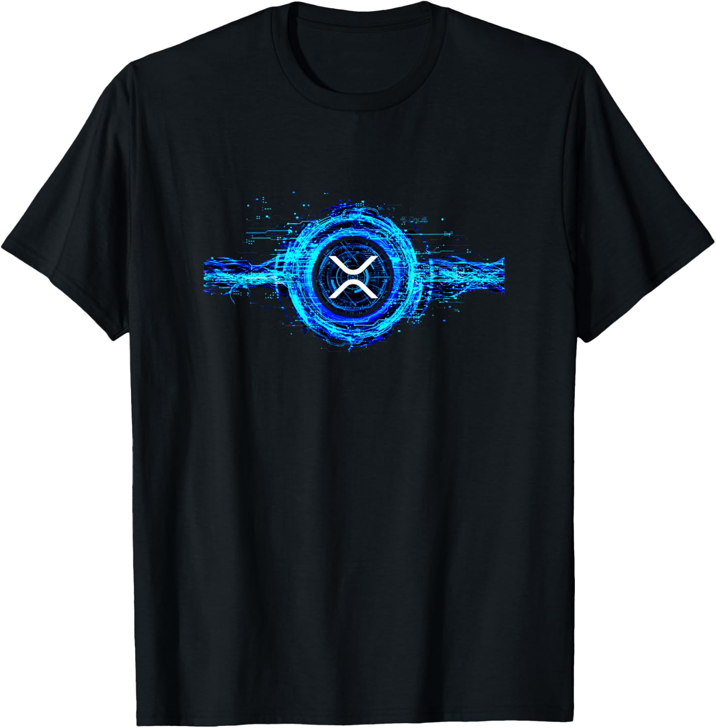 Ripple XRP Shirt New Logo Magic Crypto Currency Digital Coin T-Shirt - T-Shirt | Black