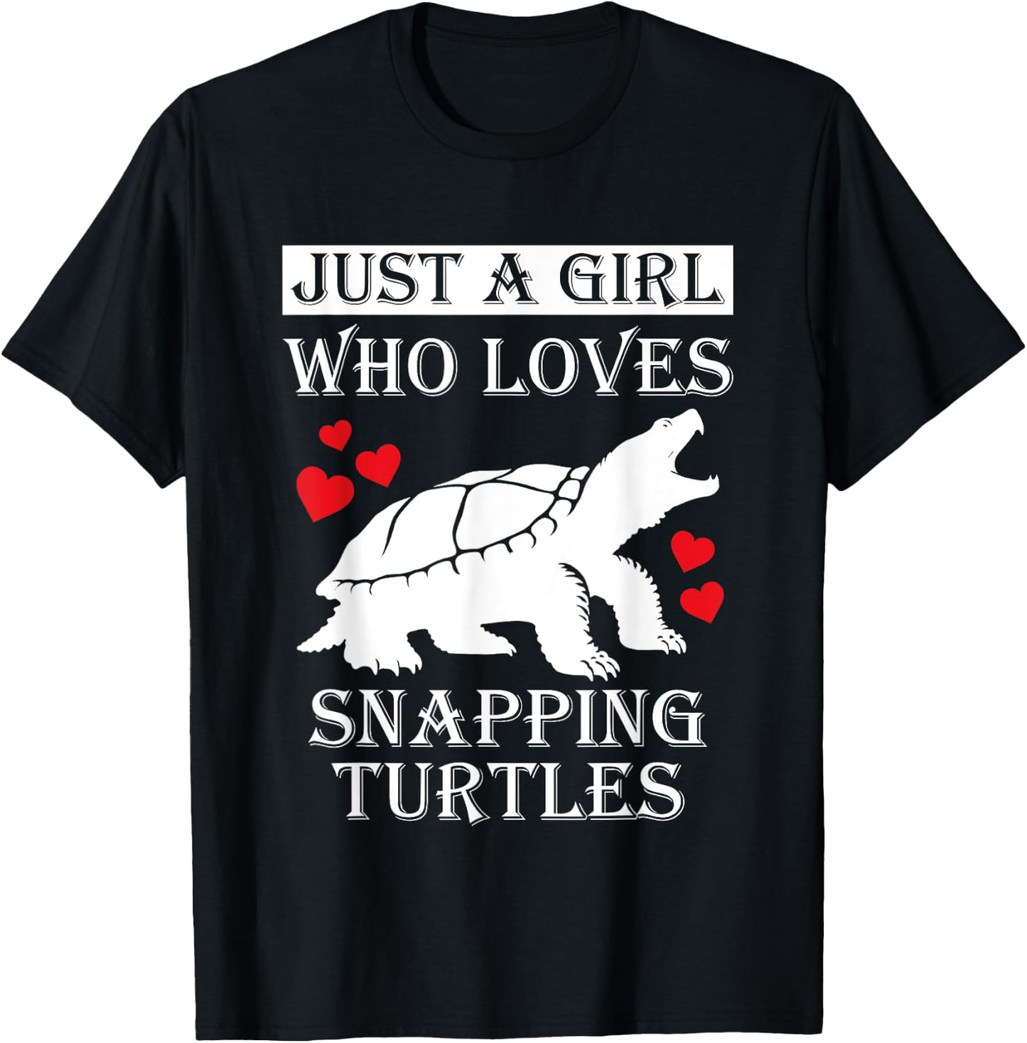Stealthy Predator - Snapping Turtle | Funny Snapping Turtle T-Shirt - T-Shirt | Black