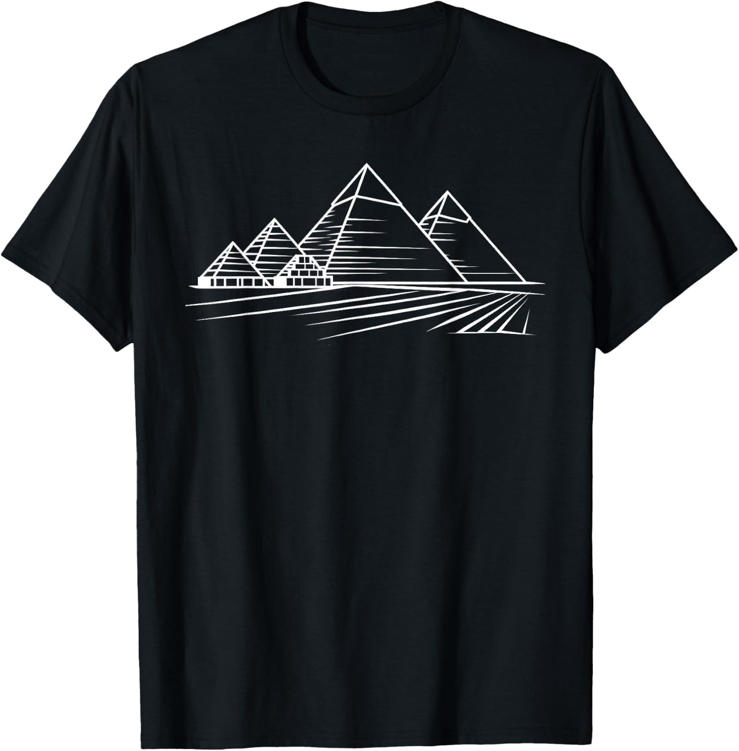 Pyramids Of Giza Egypt T-Shirt - T-Shirt | Black