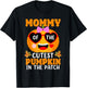 Mommy Of The Cutest Pumpkin In The Patch Halloween T-Shirt - T-Shirt | Black