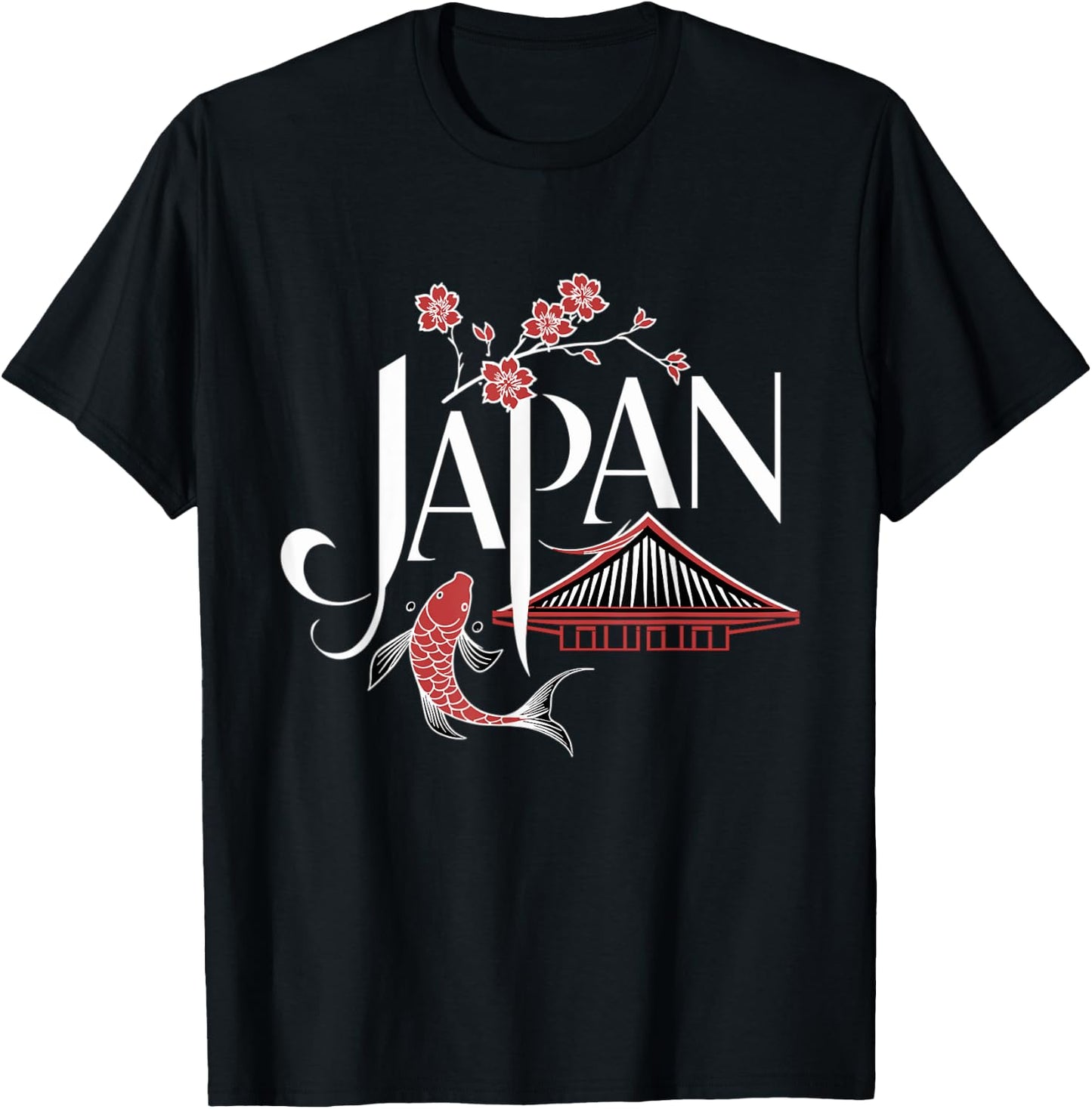 Japanese Culture Lover Travel to Japan T-Shirt - T-Shirt | Black