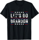 Lets Go Brandon Funny Trendy sarcastic Let's Go Brandon T-Shirt - T-Shirt | Black