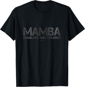Fearless and Focused Basketball Court Legend Motivation T-Shirt - T-Shirt | Black