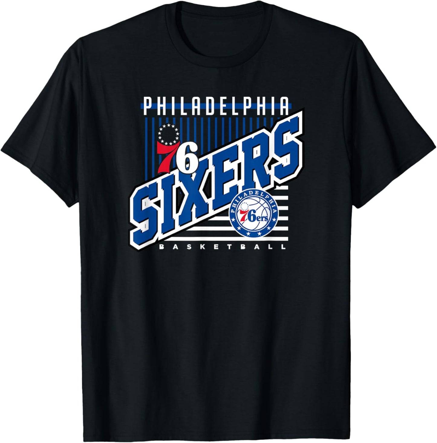 NBA Philadelphia 76ers Rise Above T-Shirt - T-Shirt | Black