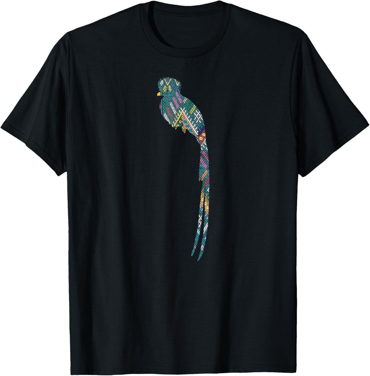 Quetzal Guatemala Chapin Antigua Tikal Tradicional Maya 502 T-Shirt - T-Shirt | Black