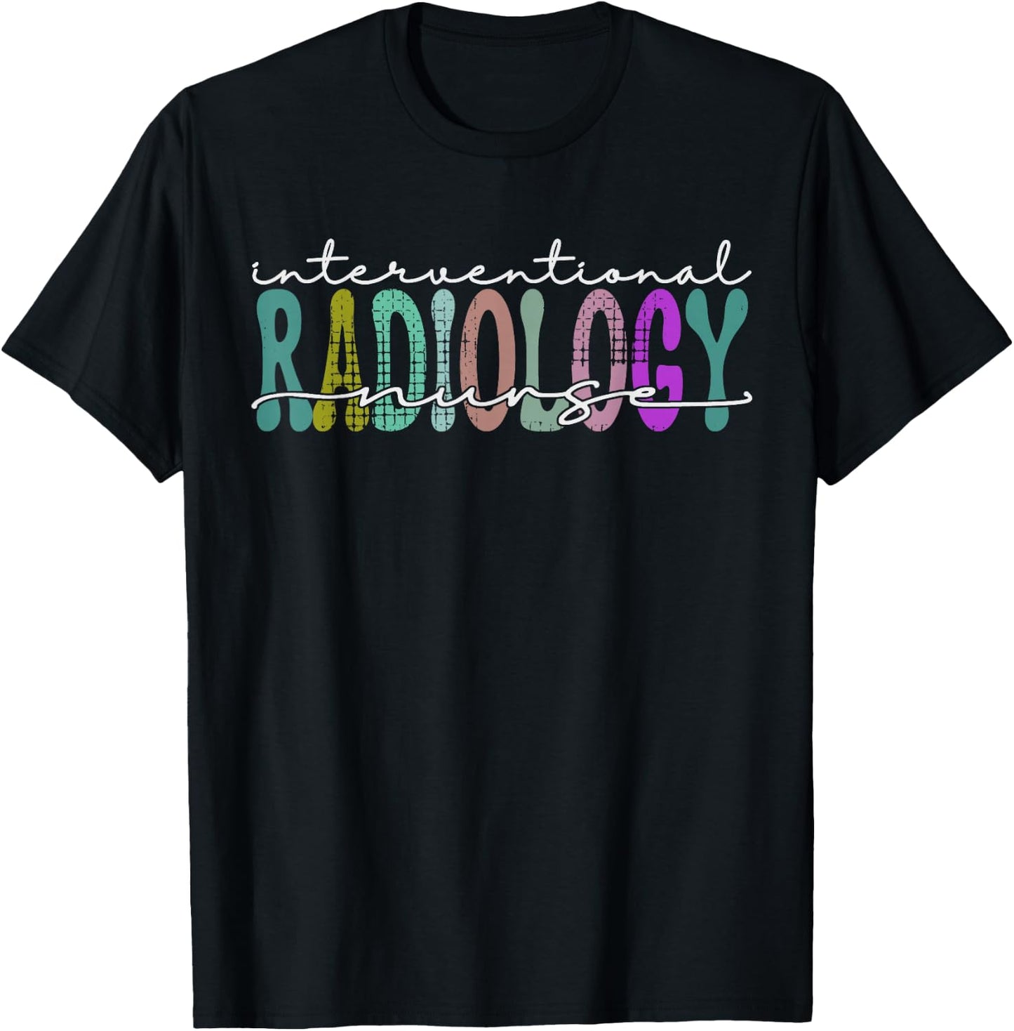 Interventional Radiology Nurse Practitioner IR Nursing T-Shirt - T-Shirt | Black