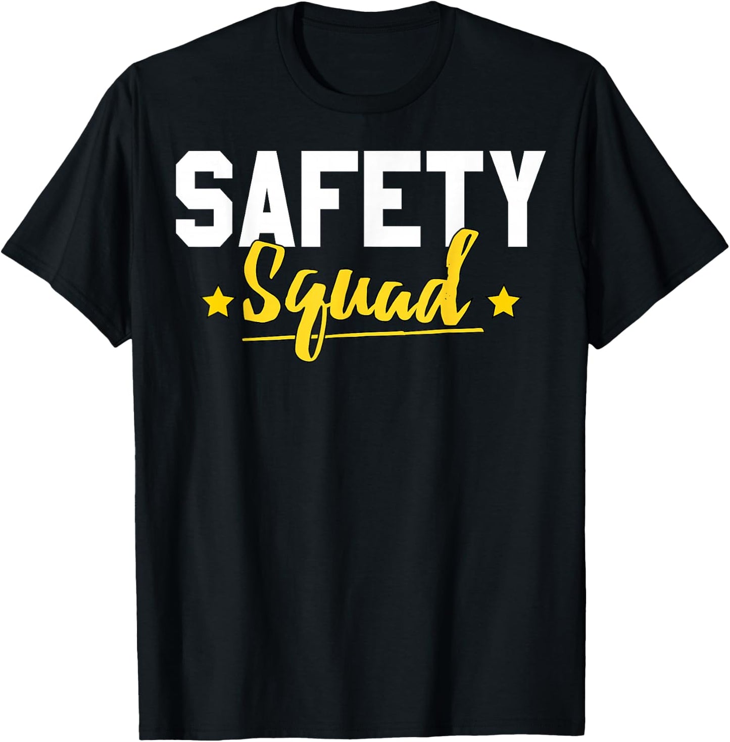 Occupational Health Safety Officer Manager Supervisor Squad T-Shirt - T-Shirt | Black