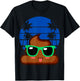 POOP EMOTICON Birthday party favors Poo for Kids T-Shirt - T-Shirt | Black