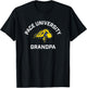 Pace University Setters Arched Grandpa T-Shirt - T-Shirt | Black