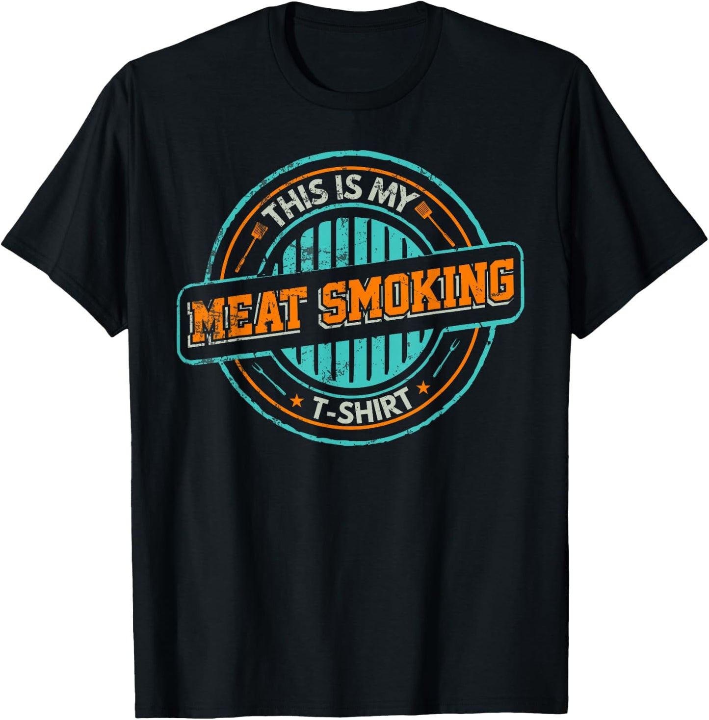 Grillmeister This Is My Meat Smoking T-Shirt - T-Shirt | Black