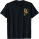 Miller High Life Girl On The Moon Vintage Faux Pocket T-Shirt - T-Shirt | Black