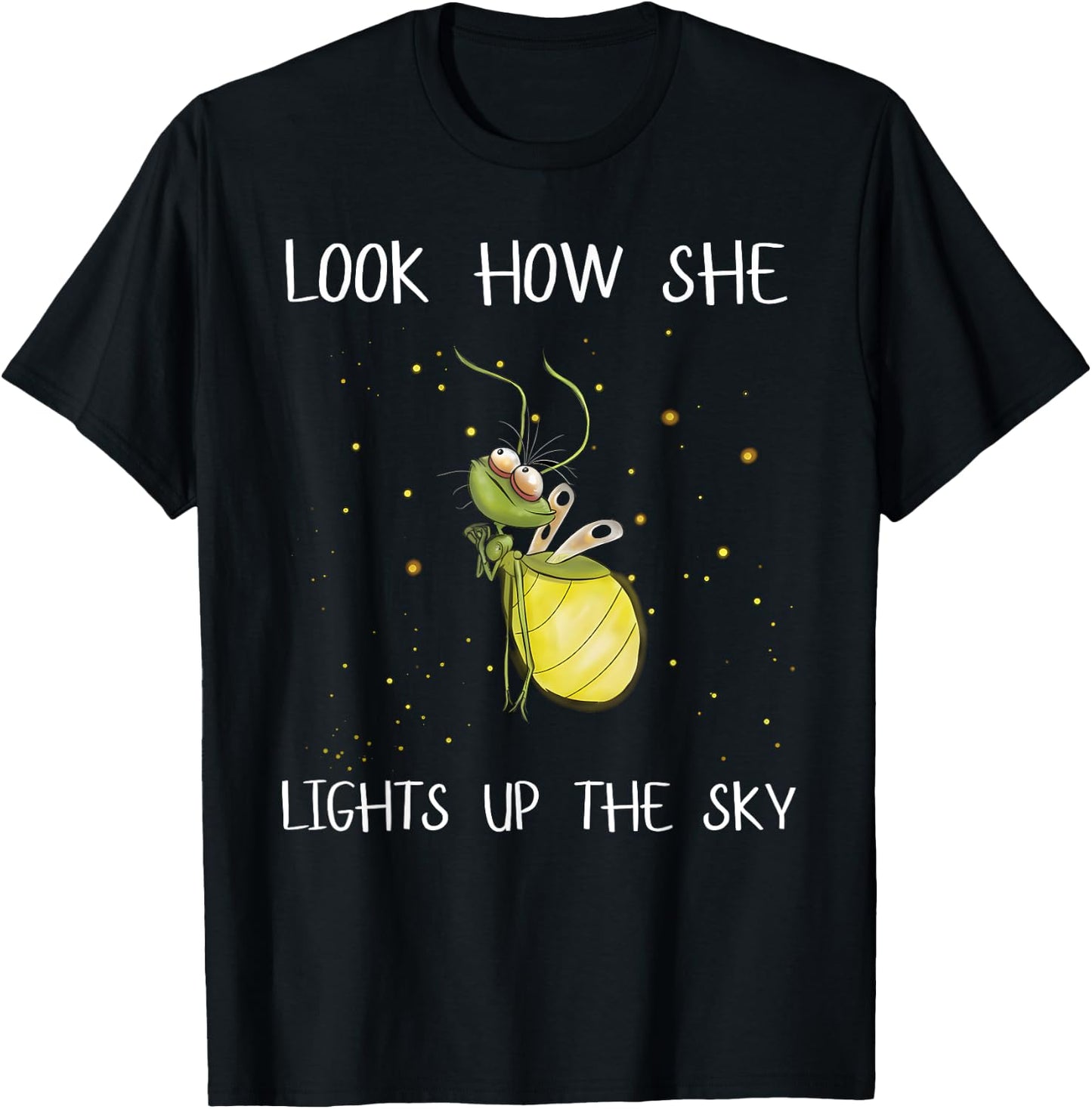 Firefly Ray Firefly Princess and The Frog Funny Meme T-Shirt - T-Shirt | Black