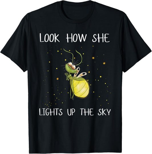 Firefly Ray Firefly Princess and The Frog Funny Meme T-Shirt - T-Shirt | Black