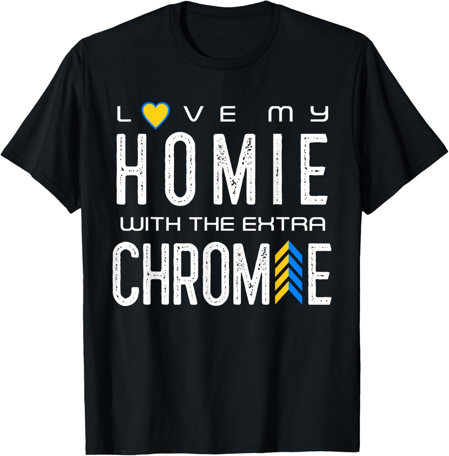 National Down Syndrome Awareness Cute Extra Chromosome T21 T-Shirt - T-Shirt | Black