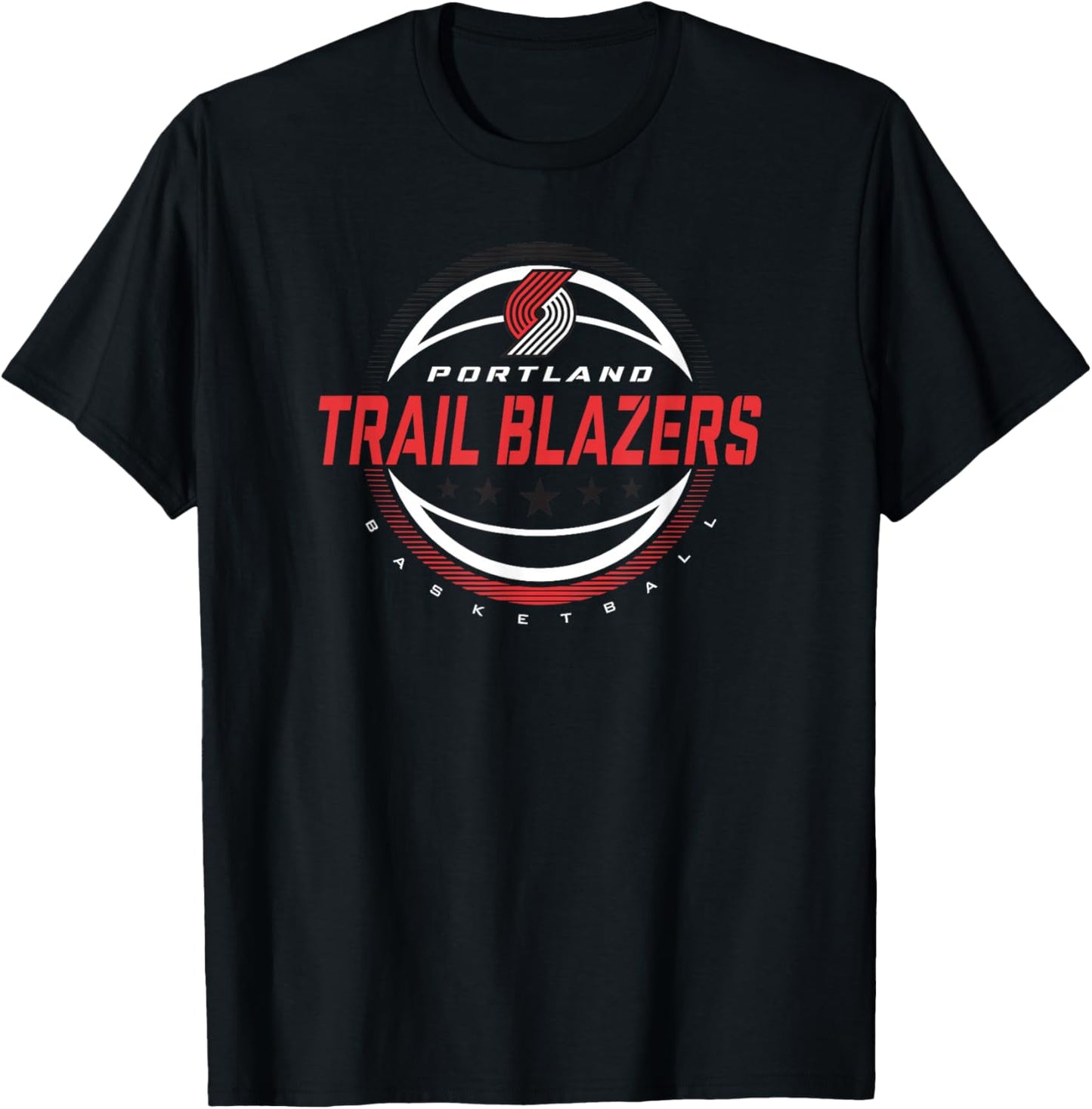 NBA Portland Trail Blazers The Rock T-Shirt - T-Shirt | Black