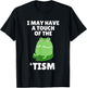 Cute Frog Toad Touch Of The Tism Autism Awareness T-Shirt - T-Shirt | Black