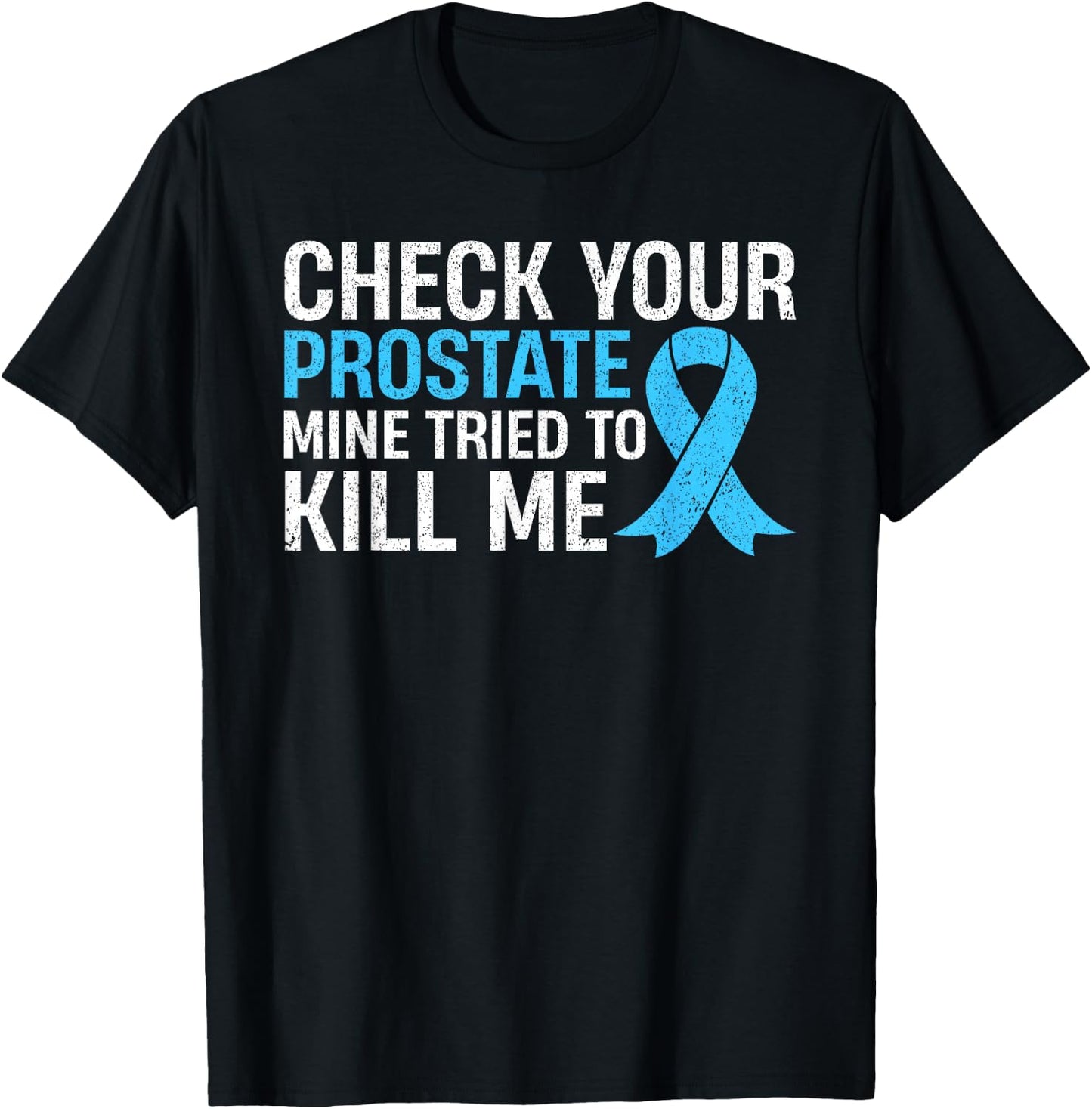 Prostate Cancer Free Awareness Month Survivor T-Shirt - T-Shirt | Black