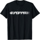 Racing Birthday Matching Family Race Car Pit Crew Poppa T-Shirt - T-Shirt | Black